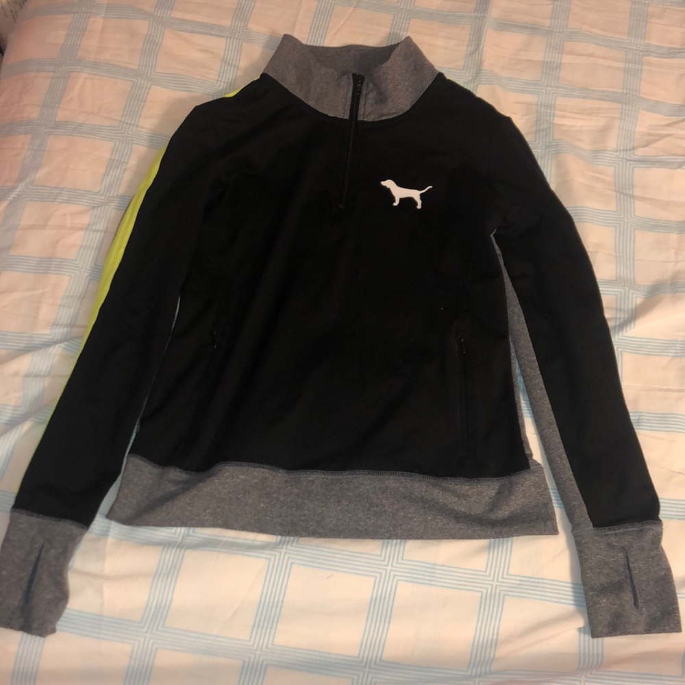 Pink quarter zip Jacket.